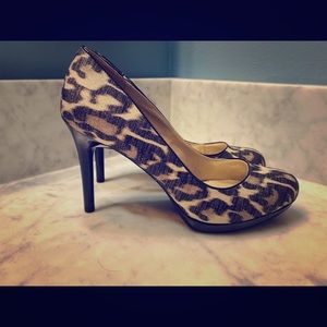 Bandolino Heels - animal print
